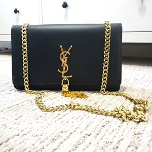 YSL classic monogram tassel crossbody bag